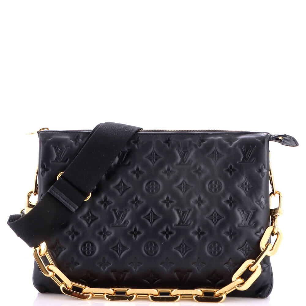 Louis Vuitton MM Coussin Bag Monogram Embossed Lambskin